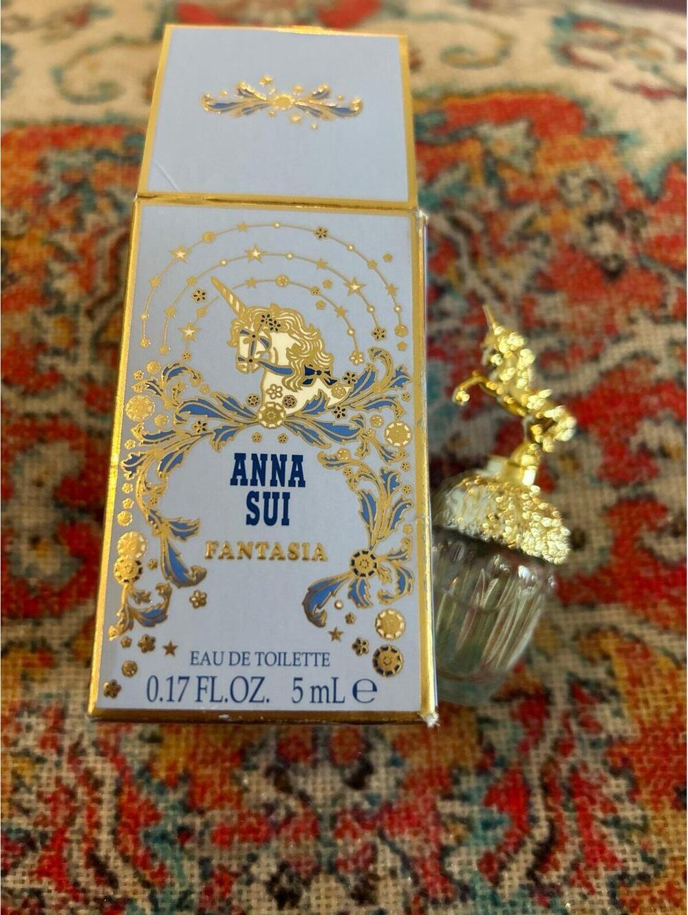 Anna sui fantasia eau de toilette 0.17 fl oz bottle mini travel